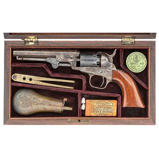 Hartford Address Colt Model 1849 Pocket Revolver in Contemporary Case