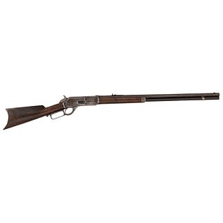 1st Model Winchester 1876 Rifle with 3-Digit Serial Number 