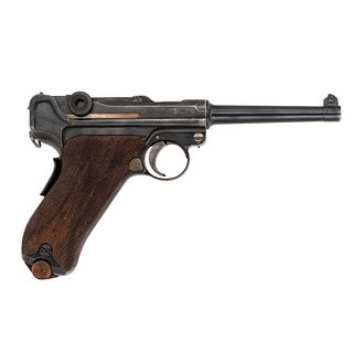 **Royal Portuguese Army Contract DWM 1906 Luger Pistol