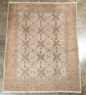 HAND WOVEN INDO-PERSIAN WOOL CARPET