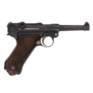 **1917 Dated P08 Luger Pistol by Erfurt