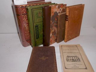 Domestic life. Seven titles: The Girl's Own Book, 1876, cloth gilt; Woman's Mission, 10th edition, 1