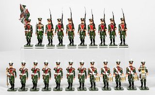 23PC RUSSIAN MARCHING BAND TOY SOLDIERS