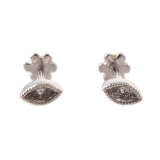 A Pair of Marquise Diamond Studs by Tash