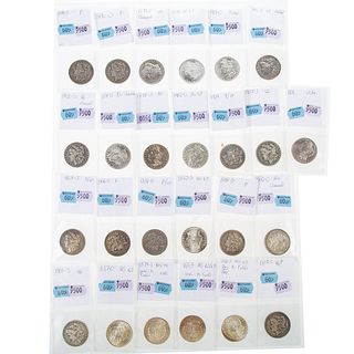 25 Different Morgan Silver Dollars