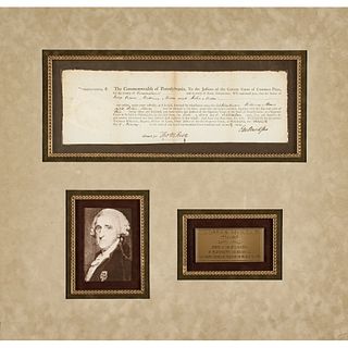 1799 Signer of the Declaration of Independence THOMAS McKEAN, Signed Document