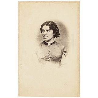c 1875 Anna Dickinson CDV Photo Civil War Abolitionist and Womens Rights Orator