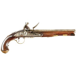 Revolutionary War Use British-American Flintlock Pistol by KETLAND + Co.