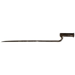 British Brown Bess Naval Service Pattern Socket Bayonet Stamped MAKIN 21 inches