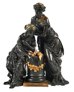 PIERRE-LOUIS DETRIER (French, 1822-1897) Bronze