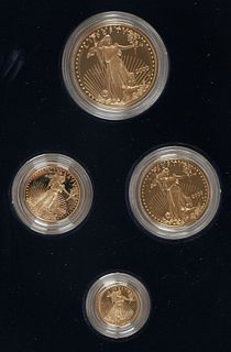 American Eagle Gold Bullion Proof Coin Set