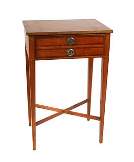 Inlay One Drawer Side Table