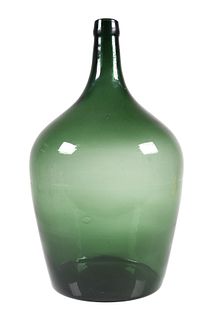 Antique Demijohn Carboy Glass Bottle