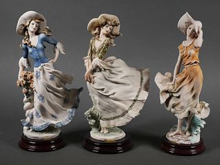 3 Armani Sculptures Lady Jane Scarlett and April 