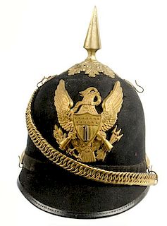 Model 1881 1st Infantry Officer's Dress Spiked Helmet 