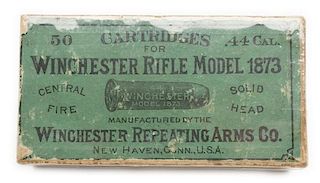 1873 Winchester .44 Caliber Box of Cartridges 