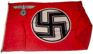 German WWII Reich Service Flag 