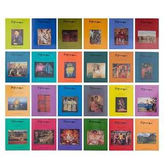 Revista Resumen. Pintores y Pintura Mexicana. Edición Mensual. Años 1-3. Diferentes números. México: Promoción de Arte... Piezas: 23.