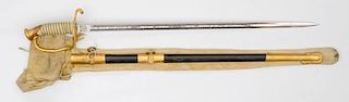 USCG Model 1872 Officer's Sword to a Woman 