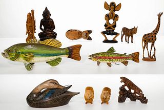 Carved Wood Assortment