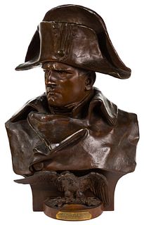 (After) Renzo Colombo (French / Italian, 1856-1885) 'Napoleon 1er' Bronze Bust