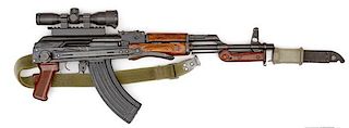 *AK47 Folding Stock Carbine and Bayonet 