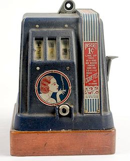 Ginger Cigarette 1 Cent Bar Stimulator Slot Machine 