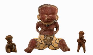 Pre-Columbian Style Nayarit Chinesco Figurine Assortment