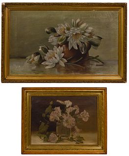 Unknown Artists (19th Century) Oil on Canvas Paintings