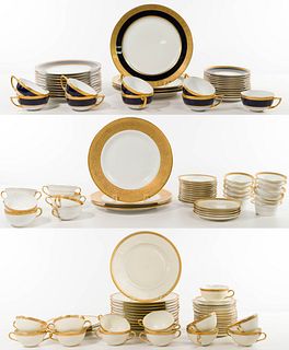 Gold Rimmed China Service Assortment