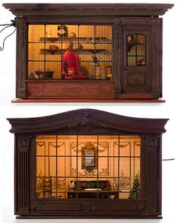 Henry 'Hank' Kupjack (American, 1952-2019) Miniature Rooms