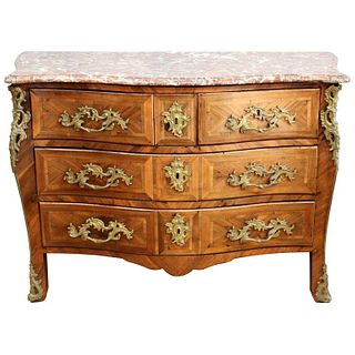 Jean Demoulin French Louis XV Commode, 18th C.