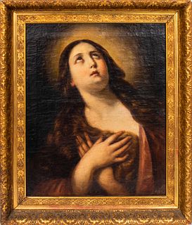 Follower of Guido Reni "Mary Magdalene" Oil