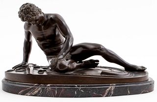 Grand Tour "The Dying Gaul" Bronze Sculpture