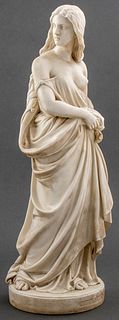 Copeland Parian Statue Of Lady Godiva