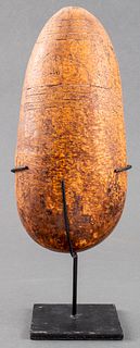 Tribal Decorated Gourd Vessel