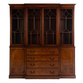 George III Mahogany Breakfront by Old Colony