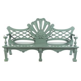 Oscar de la Renta Garden Seat Bench by Century