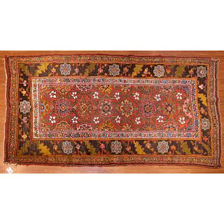 Antique Bijar Rug, Persia, 4.4 x 6.8