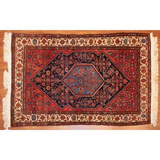 Antique Bijar Rug, Persia, 4.2 x 6.4