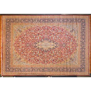 Kerman Carpet, Persia, 12.4 x 17.9