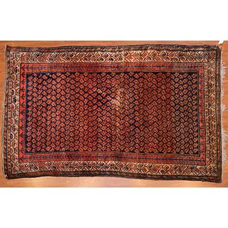 Antique Hamadan Rug, Persia, 4.4 x 6.11