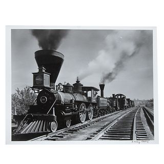 A. Aubrey Bodine. "B&O Locomotives," photograph
