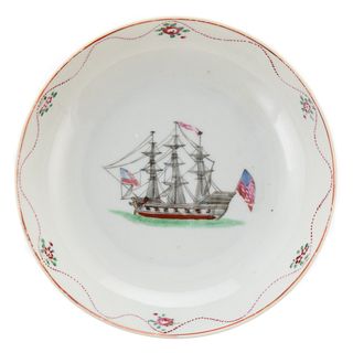 Chinese Export American Market Saucer
