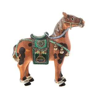 Tang Style Porcelain Horse
