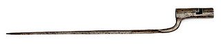 Model 1763 Socket Bayonet with Long Neck 