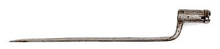 Model 1771 Socket Bayonet Marked "M.T" 