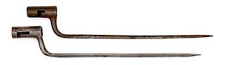 18th Century Socket Bayonets, Lot of 2 
