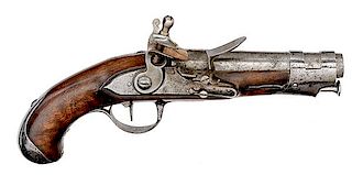 Model 1770 Gendarmerie Single-Shot Flintlock Pistol, Charleville 