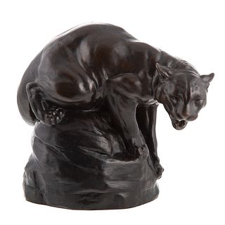 Joseph Boulton, Crouching Panther Bronze